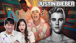 Korean Guy&Girl React To ‘Justin Bieber’ | Y