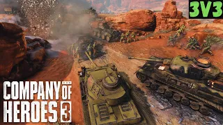 Mechanized Struggle | 3v3 | Company of Heroes 3