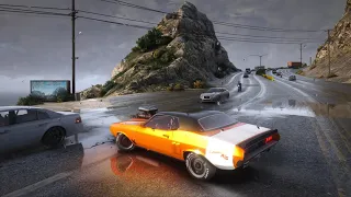 GTA 5 8k Resolution Rain Enhancement Script Ray Tracing RTX 3090 Graphics Mod ps5