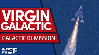 Virgin Galactic 01 mission - First Commercial Crew Mission