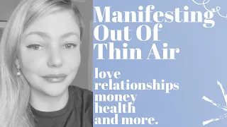 This Is How I Manifest Anything In My Life | Relationships, Money, Health