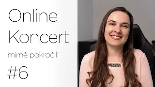 Online koncert studentů 6. ročníku Online kurzu hry na klavír pro mírně pokročilé