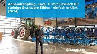 Anbaudrehpflug Juwel 10 mit FlexPack für steinige & schwere Böden - einfach erklärt [2024]