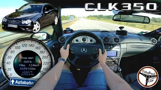 2006 Mercedes CLK350 (272 KM) | Wzorowe domknięcie. V-MAX, 0-100, 100-200, 200-250 km/h. AUTOBAHN