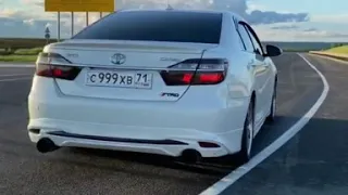 Toyota Camry XV55 3.5 st2 разгон, замер, звук выхлопа