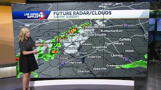 Afternoon isolated storms for the mountains