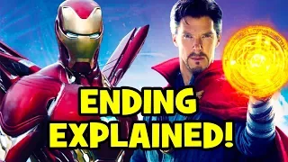 Avengers Infinity War ENDING EXPLAINED + Avengers 4 Time Stone Theory