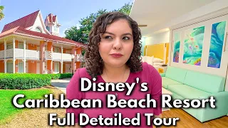 Disney's Caribbean Beach Resort Tour with NEW Little Mermaid Rooms