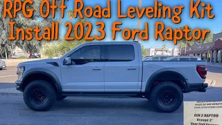 2023 Ford Raptor RPG Leveling Kit Install