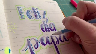 LETTERING CALIGRAFIA CREATIVA niños (2 de 2)