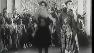 DUET  TANECZNY  - CYGANSKI TEATR " ROMEN " 1951r.