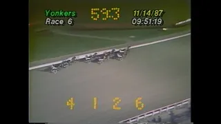 1987 Yonkers Raceway - Team Hanover & Dave Pinkney Jr