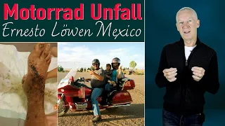 Motorrad Unfall - Ernesto Löwen Mexico