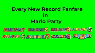 Every "New Record!" Fanfare in the Mario Party Series