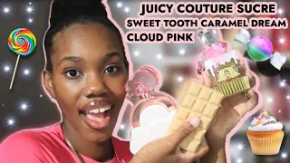 *NEW* Ariana Grande CLOUD PINK, SWEET TOOTH CARAMEL DREAM, JUICY COUTURE SUCRE Review ☁️🧁🍭💗