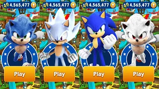 Sonic Dash - Sonic vs Movie Sonic vs Movie Hyper Sonic vs Hyper Sonic - All Characters Unlocked