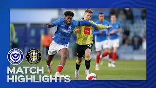 Highlights | Pompey 1-2 Harrogate Town | Emirates FA Cup