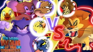 Who Will Win?! Jerry & Duckling & Tom VS Lion Stage Haunted Mouse