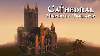 Minecraft Cathedral Time Lapse