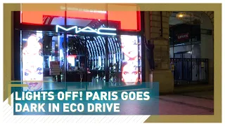 Lights off! Paris goes dark in eco drive