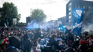 Jubel und Ausschreitungen bei den Fans: VfL Bochum steigt in die Bundesliga auf