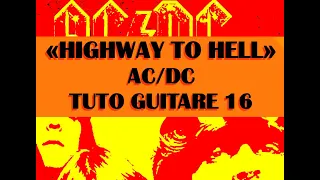 highway to hell  tuto Guitare 16