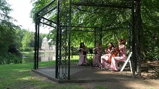 Canon in D van J. Pachelbel, Het Strijkkwartet, string quartet. Shortened for entrance o.t. bride.