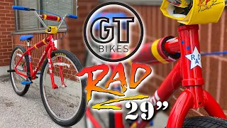 GT BIKES RAD SERIES 29" CRUISER BMX UNBOXING @ HARVESTER BIKES