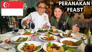 Crazy Rich PERANAKAN Food in Singapore!!🇸🇬 RARE Baba Nyonya Food You've Never Had Before!!🤤