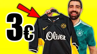 SÓLO pagué 3€ por esta Camiseta de Fútbol Vintage valorada en 150€ ¿Es Original o una Fake?