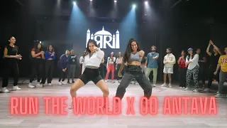 Run the World x Oo Antava | VK Choreography x Nidhi Reddy Collab Workshop