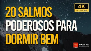 SALMOS PODEROSOS PARA DORMIR PROFUNDAMENTE 😴🌃 - Bíblia JFA Offline