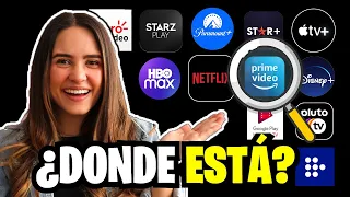 Dime que película / serie estas buscando y te diré en que STREAMING está 🎬