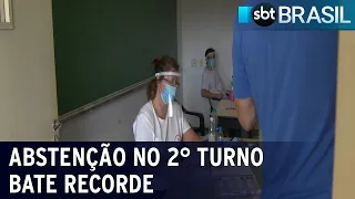 Eleição 2020: abstenção no 2° turno é recorde e chegou a 29,47%, segundo TSE | SBT Brasil (30/11/20)