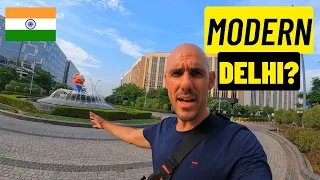 Is This The Most Modern Area In DELHI ? | INDIA 🇮🇳