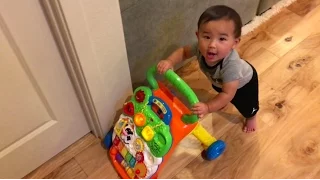 BEST INFANT TO TODDLER TOY! SIT TO STAND WALKER UPDATE!