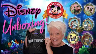 “PIN ME UP WEDNESDAY! UNBOXING! "NEW"Disney Loungefly Princess Mystery Blind Box Pins!