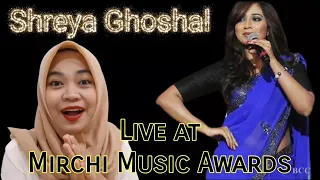 Shreya Ghoshal LIVE at Mirchi Music Awards |Indonesian Reacts