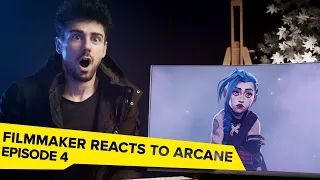 FILMMAKER REACTS TO ARCANE EPISODE 4!