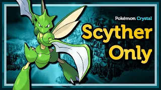 Scyther Only - How fast can I beat Pokémon Crystal? - Pokémon Crystal Solo Challenge