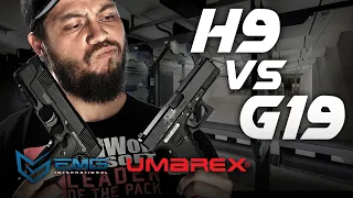 Hudson H9 VS Glock 19 Gen 4 - RedWolf Airsoft RWTV