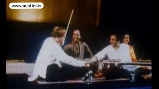 Ravi Shankar plays with Yehudi Menuhin