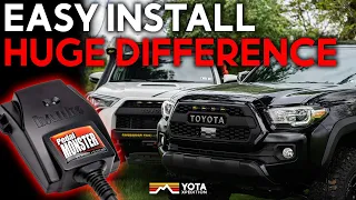 Tacoma And 4Runner Pedal Monster Install And Reactions | Yota X