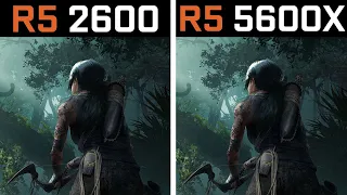 Ryzen 5 2600 vs Ryzen 5 5600X - Test in 7 Games (RX 580)