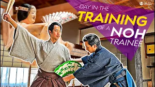 What a Noh Theater Trainee Practices in a Day