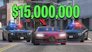 Robbing Banks In The Most Expensive Car on GTA 5 RP