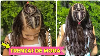 👉 Peinados Para Niña / Trenzas de moda ❤️