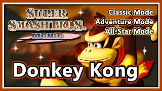 Super Smash Bros. Melee - Classic, Adventure & All-Star Mode | Donkey Kong (Hard/Normal)