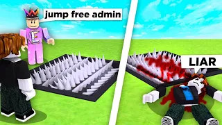 Roblox Ragdoll FREE ADMIN If You JUMP