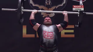 EDDIE HALL AXLE PRESS WORLD RECORD!